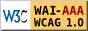 conforms to W3C  WCAG 1.0 Triple-A